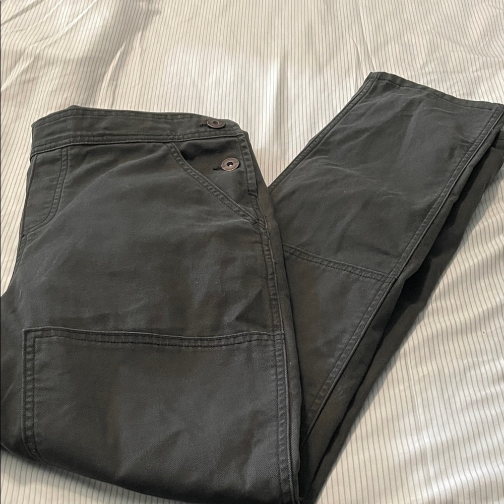 REI Olive Green Jumpsuit with Adjustable Straps - Picture 8 of 9